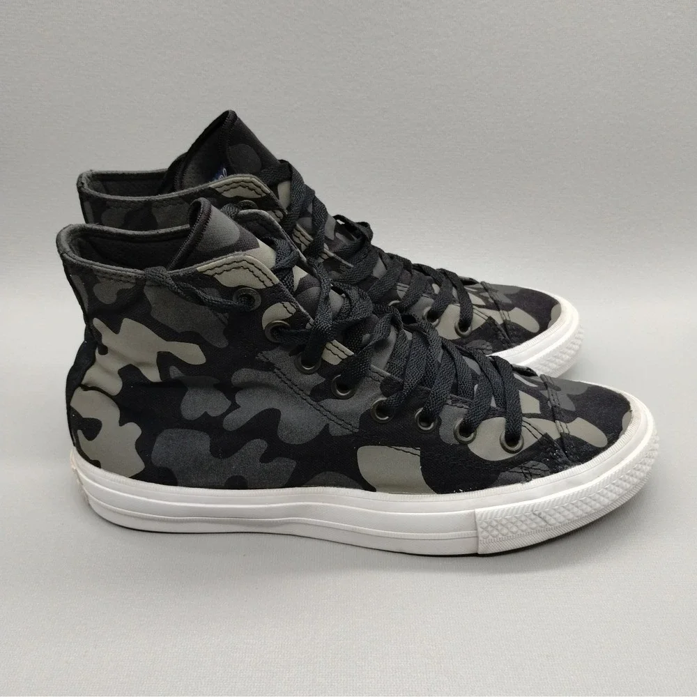 Converse Chuck Taylor All Star II 'Charcoal' Mens Size 7.5‎ Fashion Sneakers - Picture 2 of 9